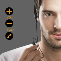 AURICOLARI CUFFIE ARCHETTO DS-209 MICROFONO SMARTPHONE MP3 SPORT CAVO JACK 3,5MM