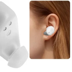 AURICOLARI CUFFIE BLUETOOTH WIRELESS AUTONOMIA 8H CUSTODIA DI RICARICA S68-PRO