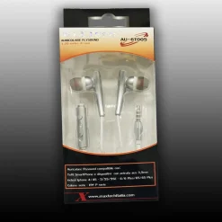 AURICOLARI CUFFIE CON FILO AUDIO MICROFONO PER SMARTPHONE CELLULARI MAXTECH AU-6T005