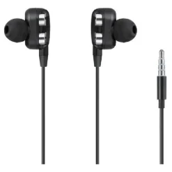 AURICOLARI CUFFIE IN-EAR AUX 3,5MM CAVO 1.2MT ALTA VELOCITÀ SMARTPHONE AU-9T001