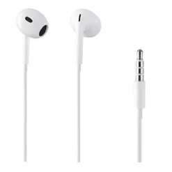AURICOLARI CUFFIE IN-EAR CAVO DA 1,2MT CONNETTORE AUX 3,5MM SMARTPHONE AU-9T003