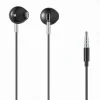 AURICOLARI CUFFIE IN-EAR FILO 1,2 METRI CONNETTORE AUX 3,5MM SMARTPHONE AU-9T009