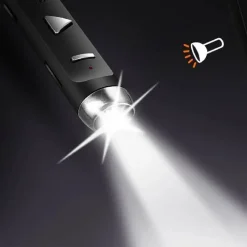 AURICOLARI CUFFIE MAGNETICI BLUETOOTH A COLLO CON TORCIA LED SPORT SMARTPHONE S800