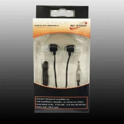 AURICOLARI CUFFIE MUSICA CON FILO MICROFONO PER SMARTPHONE CELLULARI SIMSOUND MAXTECH AU-6T003