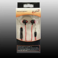AURICOLARI CUFFIE MUSICA CON FILO MICROFONO PER SMARTPHONE CELLULARI SIMSOUND MAXTECH AU-6T003