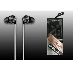 AURICOLARI CUFFIE ORECCHIO PER SMARTPHONE MICROFONO DA VIAGGIO VOLUME MAXTECH AU-1G001