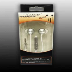 AURICOLARI CUFFIE PER SMARTPHONE CELLULARI CON FILO AUDIO MICROFONO MAXTECH AU-5T001