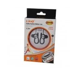 AURICOLARI CUFFIE S9608 CON MICROFONO FASHION MOTION LIVE SPORT JACK 3.5MM 1.2MT