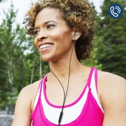 AURICOLARI CUFFIE STEREO IN-EAR CON REGOLAZIONE VOLUME MICROFONO TYPE-C SM9809