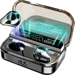 AURICOLARI SPORTIVI WIRELESS TWS CUFFIE BLUETOOTH 5.1 IMPERMEABILI SUONO AD ALTA FEDELTÀ