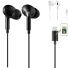 AURICOLARI STEREO IN-EAR CUFFIE CONNETTORE TYPE-C DAC CHIP SMARTPHONE AU-TC02
