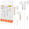AURICOLARI STEREO MUSICA CUFFIE BLUETOOTH CON FILO R6250 LIGHTNING 8 PIN IPHONE