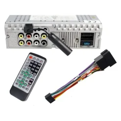 AUTORADIO 1 DIN CON SCHERMO A SCOMPARSA 7 STEREO AUTO TOUCH BLUETOOTH GPS USB SD