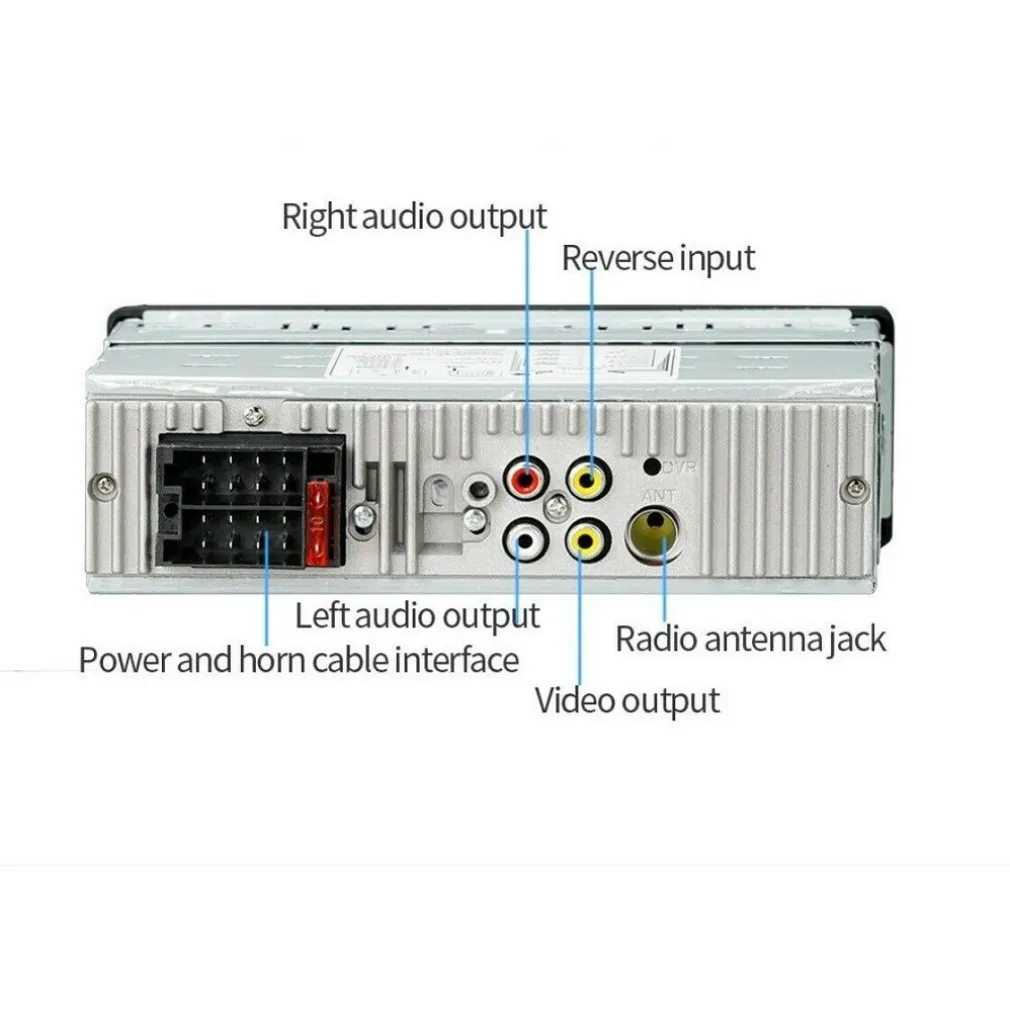 AUTORADIO 1 DIN DISPLAY TFT 4.1" STEREO 45WX4 BLUETOOTH USB AUX MP3 MEDIA 4051AI