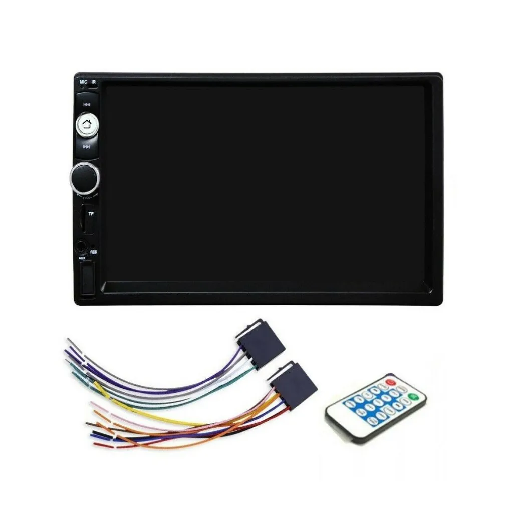 AUTORADIO 7" POLLICI 2 DIN TOUCH SCREEN STEREO BLUETOOTH AUX USB FM TF EC-7020