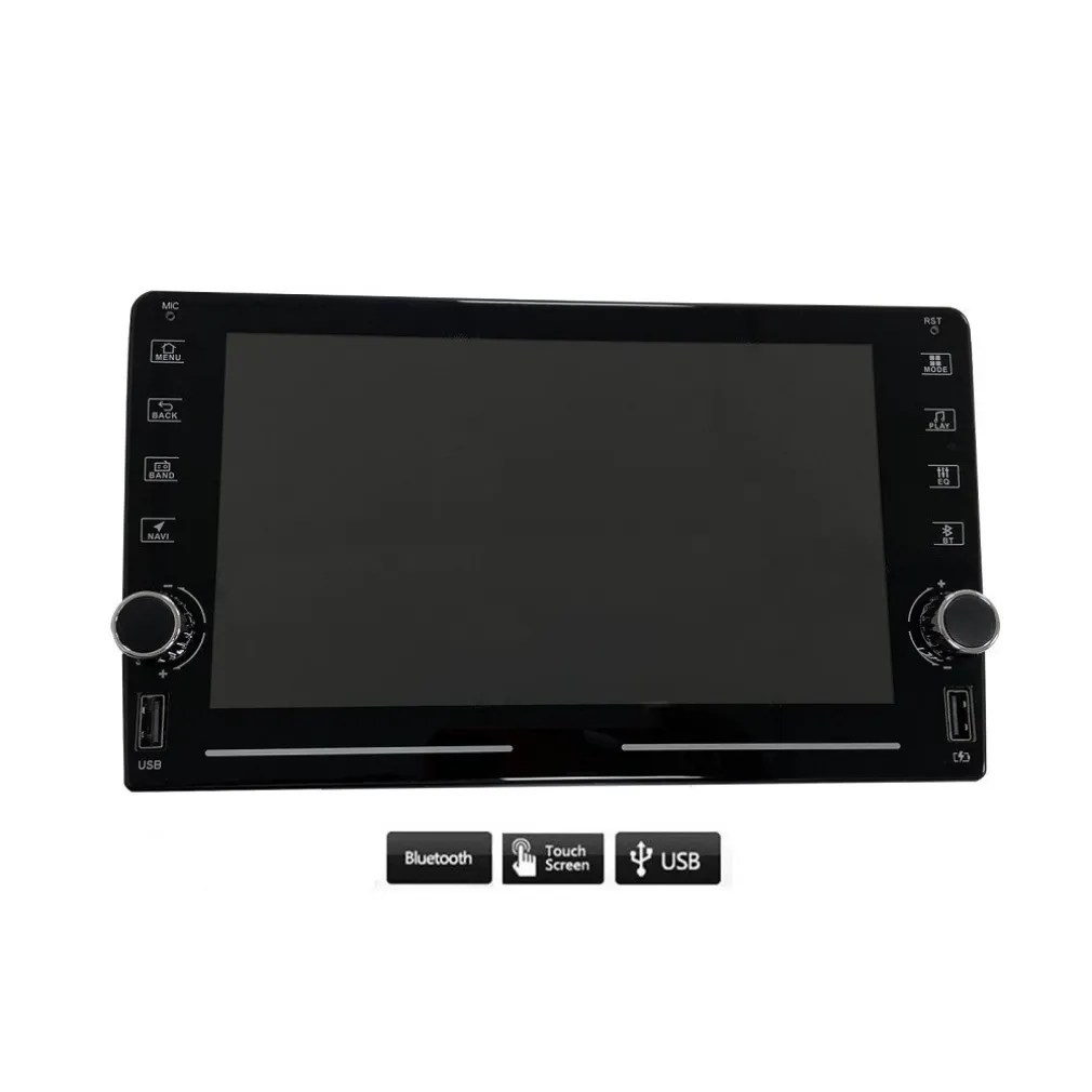 AUTORADIO CON MONITOR 8" BLUETOOTH TOUCH SCREEN USB FRONTALINO RADIO MULTIMEDIA