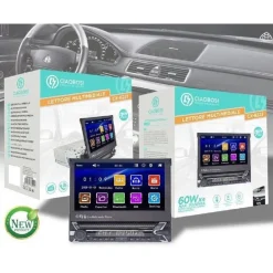 AUTORADIO CON MONITOR 7″ HD LETTORE MULTIMEDIALE PER AUTO 60WX4 BLUETOOTH CX-8225