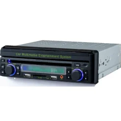AUTORADIO DVD STEREO 1 DIN DISPLAY SCOMPARSA 7.5 RADIO MP3 AUX USB SD AV