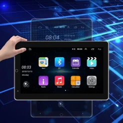 AUTORADIO GIREVOLE ANDROID 10" RADIO MP5 PLAYER BLUETOOTH WIFI GPS MIRROR LINK