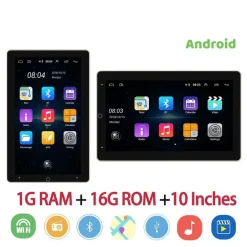 AUTORADIO GIREVOLE ANDROID 10" RADIO MP5 PLAYER BLUETOOTH WIFI GPS MIRROR LINK