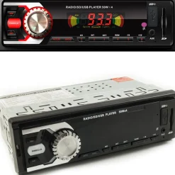 AUTORADIO STEREO AUTO CAMPER RADIO FM MP3 USB SLOT SD AUX 50Wx4 4104
