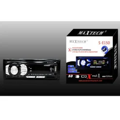 AUTORADIO STEREO AUTO UNIVERSALE RADIO FM INGRESSO SD USB MP3 AUX CON FRONTALINO