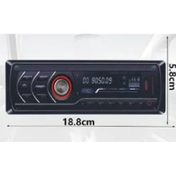 AUTORADIO STEREO PER AUTO LETTORE MP3 BLUETOOTH AUX USB SD TELECOMANDO CX-9001