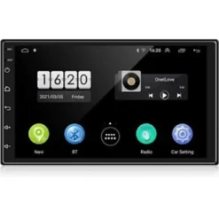 AUTORADIO UNIVERSALE 7" ANDROID 10 2GB RAM 32GB ROM CTC-7801 BLUETOOTH WIFI GPS