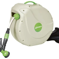AVVOLGITUBO AUTOMATICO ACQUA 30 METRI RIBIMEX PRD32P CON FISSAGGIO A PARETE