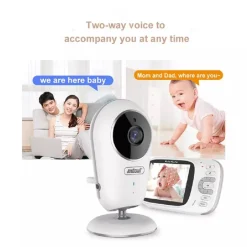 BABY MONITOR TELECAMERA SORVEGLIANZA MONITORAGGIO WIRELESS INTELLIGENTE Q-SX907