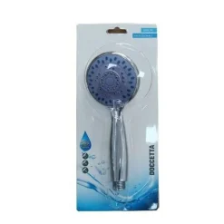 BAGNO DOCCETTA DOCCINO SOFFIONE DOCCIA CORNETTA ROTONDO MODERNO 9X20CM 69056