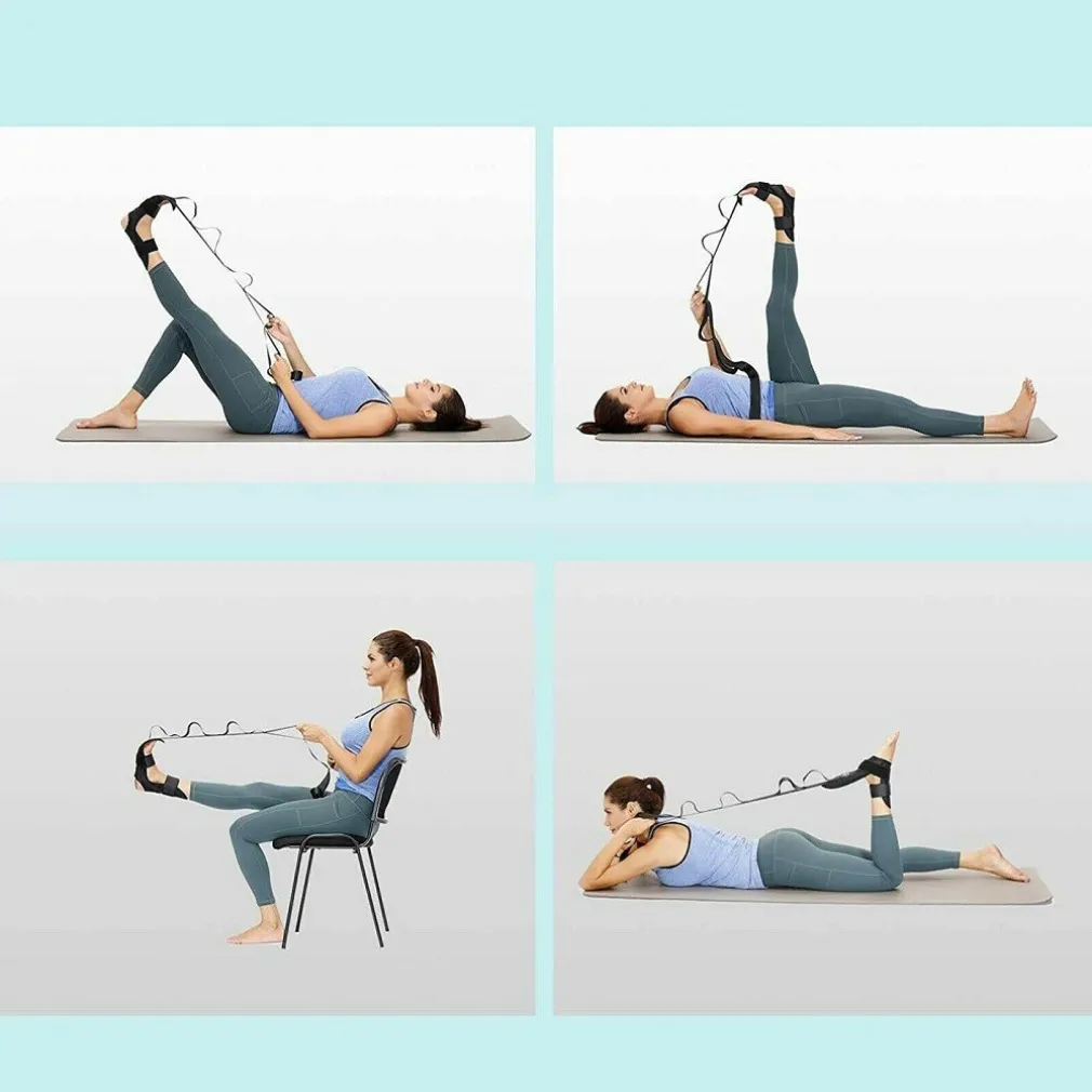 BANDA FASCIA ELASTICA SEGMENTATA FITNESS RESISTENZA YOGA PILATES STRETCHING