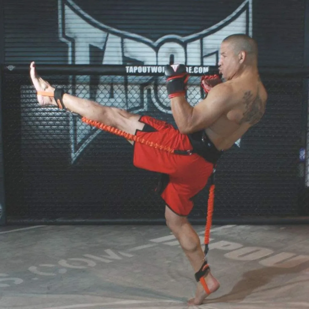 BANDE CORDA ELASTICHE ATTREZZO PER ALLENAMENTO RESISTENZA FORZA E AGILITà GAMBE