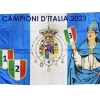 BANDIERA CON SAN GENNARO REGNO DELLE DUE SICILIE NAPOLI CAMPIONE D'ITALIA 2023