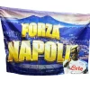 BANDIERA FORZA NAPOLI 3 SCUDETTO VICTOR OSIMHEN VESUVIO CAMPIONE ITALIA 90x140CM
