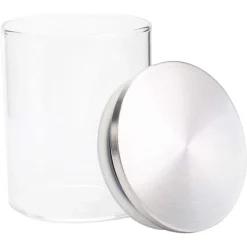 BARATTOLO 1250 ML SOTTOVUOTO ALIMENTI IN VETRO TRASPARENTE CEREALI SNACK CUCINA