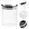 BARATTOLO DA 900ML SOTTOVUOTO ALIMENTI IN VETRO TRASPARENTE CEREALI SNACK CUCINA