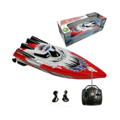 BARCA MOTOSCAFO YACHT TELECOMANDATO AD ALTA VELOCITà 2 ELICHE MARE LAGO FIUME
