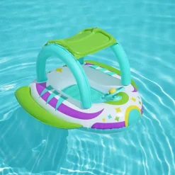 BARCHETTA NAVICELLA SPAZIALE SPACE GONFIABILE MARE COPERTURA MANUBRIO BESTWAY