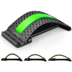 BARELLA POSTERIORE LOMBARE PER DISTENDERE SCHIENA AGOPUNTURA ALLUNGAMENTO VERDE