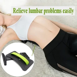 BARELLA POSTERIORE LOMBARE PER DISTENDERE SCHIENA AGOPUNTURA ALLUNGAMENTO VERDE