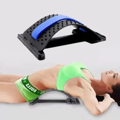 BARELLA POSTERIORE LOMBARE DISTENDERE SCHIENA AGOPUNTURA ALLUNGAMENTO MUSCOLARE BLU