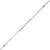 BARRA BILANCIERE LUNGHEZZA 120 CM ANTISCIVOLO ACCIAIO CROMATO PALESTRA FITNESS