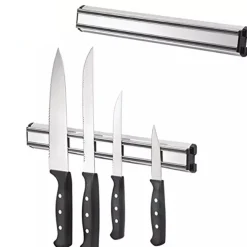 BARRA MAGNETICA PORTA COLTELLI CUCINA 33CM SUPPORTO CALAMITA MAGNETICO UTENSILI