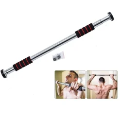 BARRA PER TRAZIONI PORTA REGOLABILE DA 0,6 A 1 MT PALESTRA FITNESS ALLENAMENTO