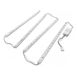 BARRA RIGIDA CALAMITATA PLAFONIERA 26 WATT STRISCIA LUCE 6500K 4000K 3000K CA-40