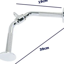 BARRA TRICIPITI MANIGLIA LAT MACHINE PALESTRA TRIANGOLO A FORMA DI V ALLENAMENTO