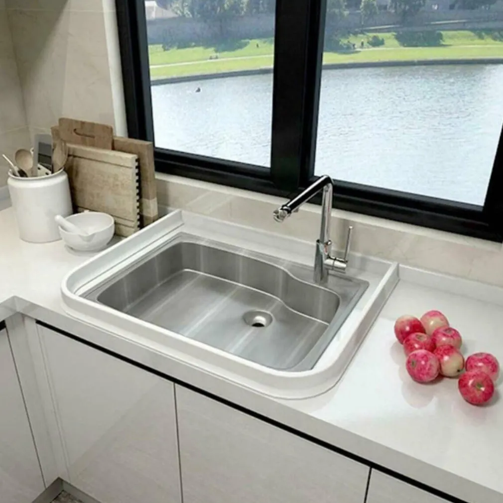 BARRIERA STRISCIA DI TENUTA IN PVC PARA ACQUA PER DOCCIA BAGNO E LAVELLO CUCINA