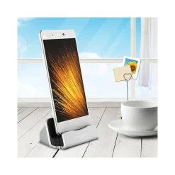 BASE DOCK CARICABATTERIE X ATTACCO MICRO USB SUPPORTO TAVOLO RICARICA E SYNC