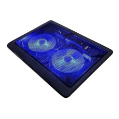 BASE SUPPORTO PER LAPTOP CON RAFFREDDAMENTO DISSIPATORE INTEGRATO A 2 VENTOLE
